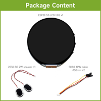 Carte de développement d'affichage rond Aismartlink WAVESHARE ESP32-S3 1.85 pouces 360*360, processeur double cœur LX7 32 bits