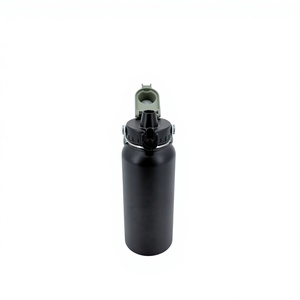 Bouteille d'<span class=keywords><strong>eau</strong></span> isotherme en acier inoxydable à double paroi, anti-fuite, portable, sans BPA, 1000 ml (32 oz), pour le <span class=keywords><strong>camping</strong></span> et la randonnée - Product Image 5