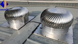 מאוורר גג טורבינת וירליבירד 600 מ\"מ, מונע על ידי רוח טבעית, ללא צורך בחשמל, עם מסב כדורי ולהבי נירוסטה - Product Image 5