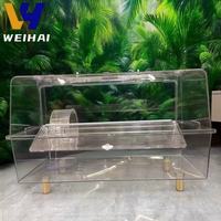 Manoir pour animaux de compagnie en acrylique transparent Jumbo-Habitat pour hamster/reptiles/animaux exotiques-Cage pour hamster/reptile extra large fabricant personnalisé