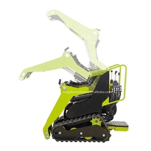 Hochwertiger CE EPA Mini Kompakt lader Kleiner Garten lader Ketten-Kompakt lader mit Holz greifer zum Verkauf - Product Image 5