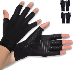 Gants d'arthrite Soulage efficacement la douleur Gants sans doigts Gants d'entraînement Fitness Gym pour hommes et femmes - Product Image 6