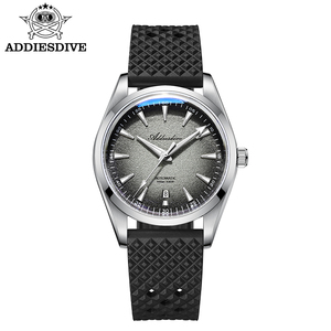 Montre de luxe ADDIESDIVE AD2527 pour hommes sophistiqués, mouvement japonais 8215, étanche 100M, aiguilles lumineuses, acier inoxydable - Product Image 1