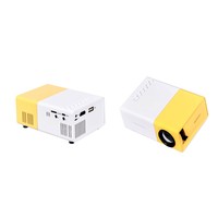Mini Projecteur LED YG300 Version Améliorée 1000 Lumens Compatible HDMI USB Audio Lecteur Multimédia de Salon Vidéoprojecteur 4K