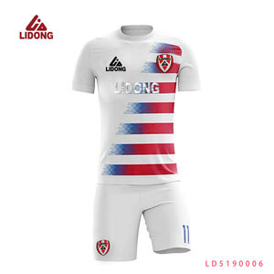 Kit da calcio Set completo Custom Plain poliestere traspirante Mens Sports Football Jersey divise da calcio Set Soccer Wear Jersey Set - Product Image 3