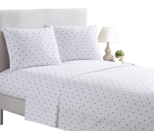 Bulk 100% Polyester Bedsheets 3-Piece Microfiber Queen <b>Bedding</b> <b>Set</b> 200TC Modern Customizable Flat Sheet <b>Set</b> Pillowcases Home Use - Product Image 1