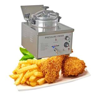 Freidora a Presión Eléctrica de Mesa CE <span class=keywords><strong>KFC</strong></span> de 16L, Freidora a Presión Pequeña para Pollo - Product Image 1