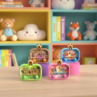 Machine de jeu à eau créative pour enfants, console de jeu portable classique, souvenirs nostalgiques, cadeaux en plastique, jouets éducatifs