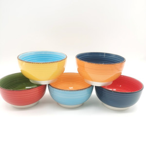 Bán buôn Chất lượng cao ý homeuse bát gạo tùy chỉnh handmade xương Trung Quốc Bộ đồ ăn nhỏ Nhật Bản severing bát - Product Image 5