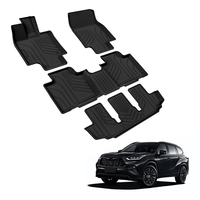 Tapis de sol de voiture en TPE imperméables, ignifuges et à séchage rapide, résistants, ensemble complet pour Harrier Venza Rush 20-26 tous modèles