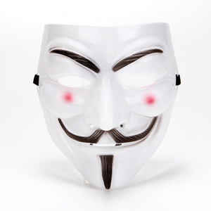 Cosplay Party <span class=keywords><strong>Guy</strong></span> <span class=keywords><strong>Fawkes</strong></span> Game Master Mask para Halloween Cosplay, Anonymous Vendetta Hacker Mask - Product Image 1