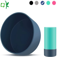 Housse de protection réutilisable en silicone OKSILICONE, antidérapante, pour bouteille d'eau, housse multifonction en silicone pour bouteille