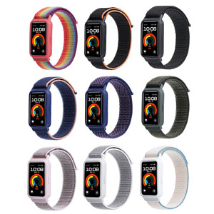 Bracelets de rechange sportifs en nylon avec cadre TPU personnalisés pour <span class=keywords><strong>Huawei</strong></span> <span class=keywords><strong>Band</strong></span> 10 9 8 7 – Vente en gros, Solution Gagnant-Gagnant - Product Image 2