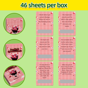 Jeux de cartes de rencontre créatifs Couples Cartes à gratter pour adultes Interactions papier amusantes pour les familles - Product Image 3