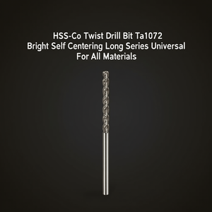 Hss-Co Twist <b>Drill</b> <b>Bit</b> Ta1072 Bright Self Centering <b>Long</b> Series Universal For All Materials - Product Image 3