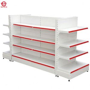 Étagère de supermarché de vente au détail d'épicerie de haute qualité étagère de magasin étagère de supermarché gondole en métal réglable - Product Image 3