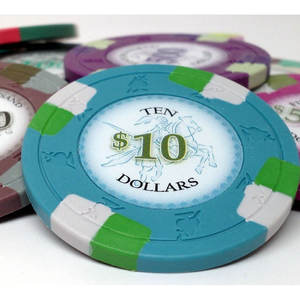 Poker Knights Jetons de poker en argile de 13.5 grammes avec plateau Jetons de jeu de haute qualité pour joueurs professionnels - Product Image 5