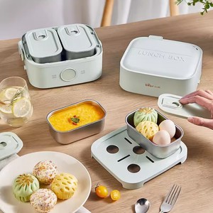 Boîte à lunch électrique Bear DFH-G16W7 en acier inoxydable 304, chauffage par prise, pour usage au bureau - Product Image 2