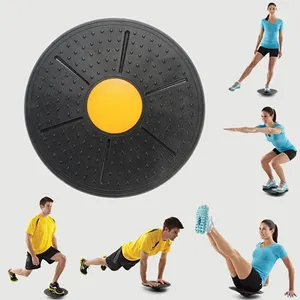 Placa de massagem com rotação 360 graus, disco redondo de 36cm para academia e cintura, torção
