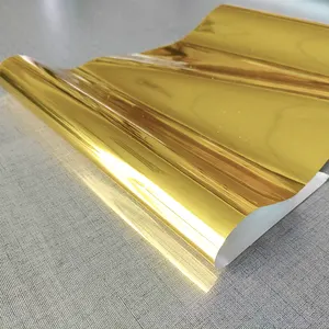 Custom Graphics UV printing Skateboard gold foil heat transfer film for skateboard