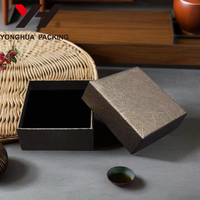 Boîtes de rangement pour bijoux de haute qualité en gros, petites boîtes en carton pour bijoux avec logo personnalisé