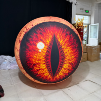 Yeux gonflables réalistes pour Halloween, décoration suspendue pour fête sur le thème de l'horreur d'Halloween