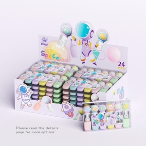 2024 <span class=keywords><strong>Hot</strong></span> Bán Tùy Chỉnh Dễ Thương Phim Hoạt Hình Nhân Vật Con Số Đa-Màu <span class=keywords><strong>Highlighter</strong></span> Gel Bút Bộ 6Pcs - Product Image 6