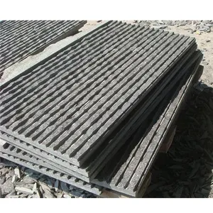 กระเบื้องบุผนังหิน ลายกัดน้ำ กระเบื้องตกแต่งผนังหิน ลายน้ำไหล ผิวหยัก กระเบื้องบุผนังหินบะซอลต์ - Product Image 1