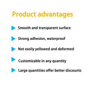 Fabricants d'étiquettes 3D personnalisées, impression d'étiquettes transparentes, autocollants en époxy, logo de voiture, autocollants en résine époxy adhésifs, autocollants en dôme en résine époxy - Product Image 5