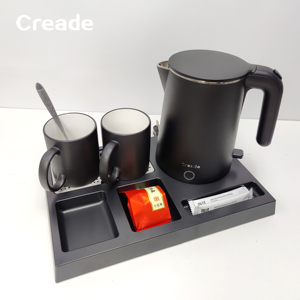 <span class=keywords><strong>Creade</strong></span> Strix-termostato con Control preciso de temperatura, acero inoxidable, hervidor eléctrico para Hotel, juego de bandeja - Product Image 1