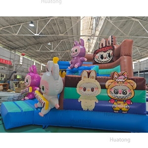 Inflatable Trampoline thư bị trả lại nhà nhảy lâu đài với bóng hồ bơi PVC Combo Inflatable bouncers cho bên lâu đài - Product Image 3