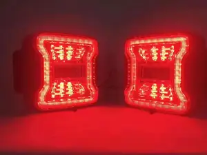 Venta caliente LED luz trasera sistemas de iluminación automática fábrica Original para Jeep Wrangler JK JL lámpara de parachoques trasero