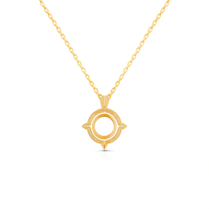 Collar con Colgante de Moda, Acero Inoxidable 316L, Baño de Oro PVD, Cadena Resistente y Sostenible, Joyería con Dije - Product Image 2