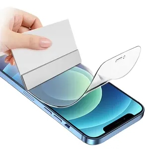 HD TPU Mobile Phone Accessories Screen Protector Hydrogel Film For Cutting Machine