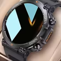 Reloj Inteligente K56PRO con Pantalla Redonda Grande, Llamadas Inalámbricas, Monitor de Actividad Física, Reloj Inteligente Deportivo para Exteriores