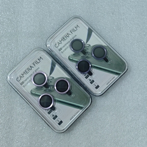 Protection d'objectif d'appareil photo en métal à motif spiralé pour <span class=keywords><strong>iPhone</strong></span> 13 14 15 16 17 Pro Max, film protecteur HD pour caméra arrière de téléphone portable - Product Image 5