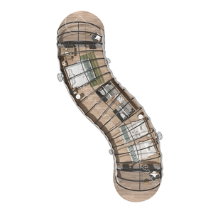 <span class=keywords><strong>Tente</strong></span> <span class=keywords><strong>de</strong></span> glamping <span class=keywords><strong>de</strong></span> luxe tout temps ultime avec salle <span class=keywords><strong>de</strong></span> bain, résiste aux vents <span class=keywords><strong>de</strong></span> niveau 10 à 12, <span class=keywords><strong>toit</strong></span> architectural en PVDF - Product Image 5