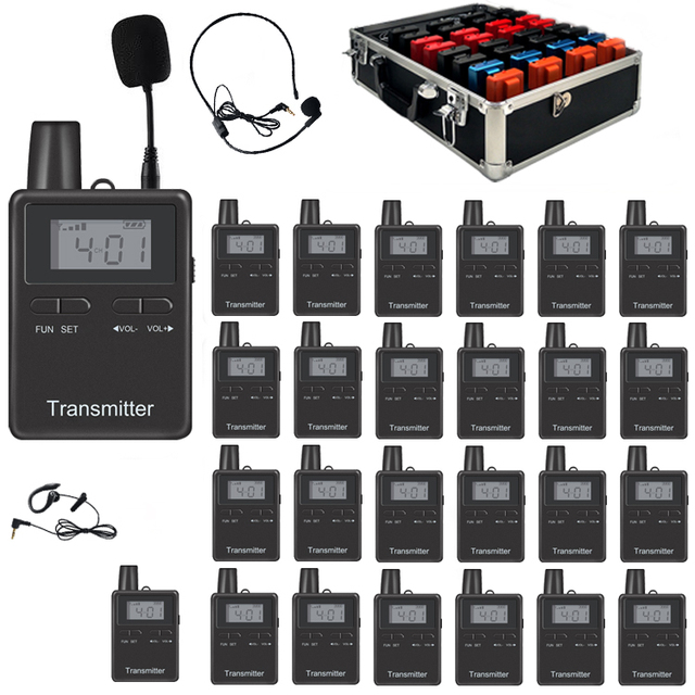 Factory Selling Shortwave Portable Remote Control Rc Receiver Radio Transmitter for Event Museum and Travel