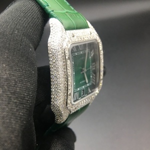 Regal <span class=keywords><strong>Prestige</strong></span> orologio di lusso da uomo VVS Moissanite D colore Design High-End opulento Craft acciaio inossidabile cinturino Premium pietre preziose - Product Image 2