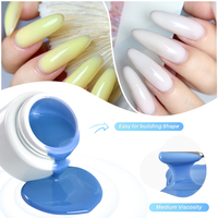 Vente chaude 28 Couleurs Gel Constructeur Manucure Ensemble Constructeur de Gel pour les Ongles Gel de Couleur Constructeur Professionnel Personnalisé hautement Pigmenté
