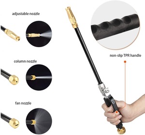 Nettoyeur haute pression <span class=keywords><strong>de</strong></span> type buse: nettoyeur haute pression avec buse buse <span class=keywords><strong>de</strong></span> tuyau haute pression, arroseur d'extrémité <span class=keywords><strong>de</strong></span> tuyau d'arrosage étendu - Product Image 3