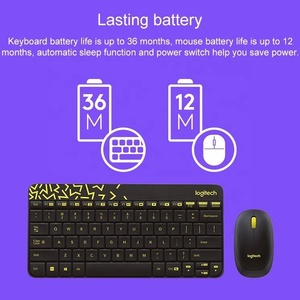 Black White Wholesale Original Mk240 Nano Wireless <b>Keyboard</b> and Mouse Set Mk240 Nano Mk240 Nano - Product Image 2