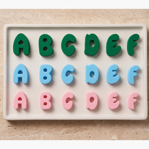 Letras Deslizantes de Silicona 3D Ecológicas, Libres de BPA, para Collares de Perro, Deslizadores de Alfabeto para Nombres y Dijes de Identificación de Mascotas DIY - Product Image 2