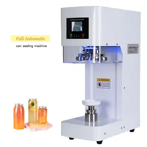 Automatic plastic bottles aluminum cans electric sealing machine commercial cup sealer