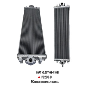 เครื่องทำความเย็นน้ำมันไฮดรอลิกสำหรับรถขุด Komatsu PC200-8 20Y0341661แกนอลูมิเนียมหนัก20Y-03-41661 - Product Image 1