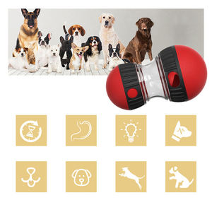 Gran oferta, suministros para mascotas, Bola de comida con fugas rodante explosiva, entrenamiento de comida lenta, juguetes para perros de comida lenta, juguetes para mascotas - Product Image 2