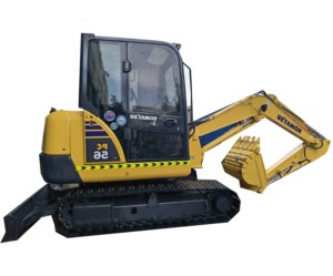 Hot Sale Used Komatsu PC56 Mini Excavator Ideal Choice For Home Use Orchard And Small Engineering - Product Image 1