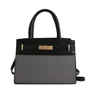 Nuova Borsa a Tracolla da Donna 2026, Design Color Block con Chiusura a Cerniera, Alta Qualità, <span class=keywords><strong>Piccola</strong></span> Borsa Quadrata per Pendolari - Product Image 5