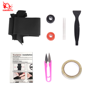 Tira de cuero para el coche, accesorio de costura para el talón del coche, para eugeot e-208 ifter 408 <span class=keywords><strong>308</strong></span> 5008 3008 208 2008 - Product Image 4