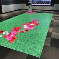 Layar Video LED P4.81 Berkualitas Tinggi OEM Tahan Air Warna Penuh untuk Lantai Dansa Luar Ruangan IP65 SDK Bandara Toko Belanja Ritel